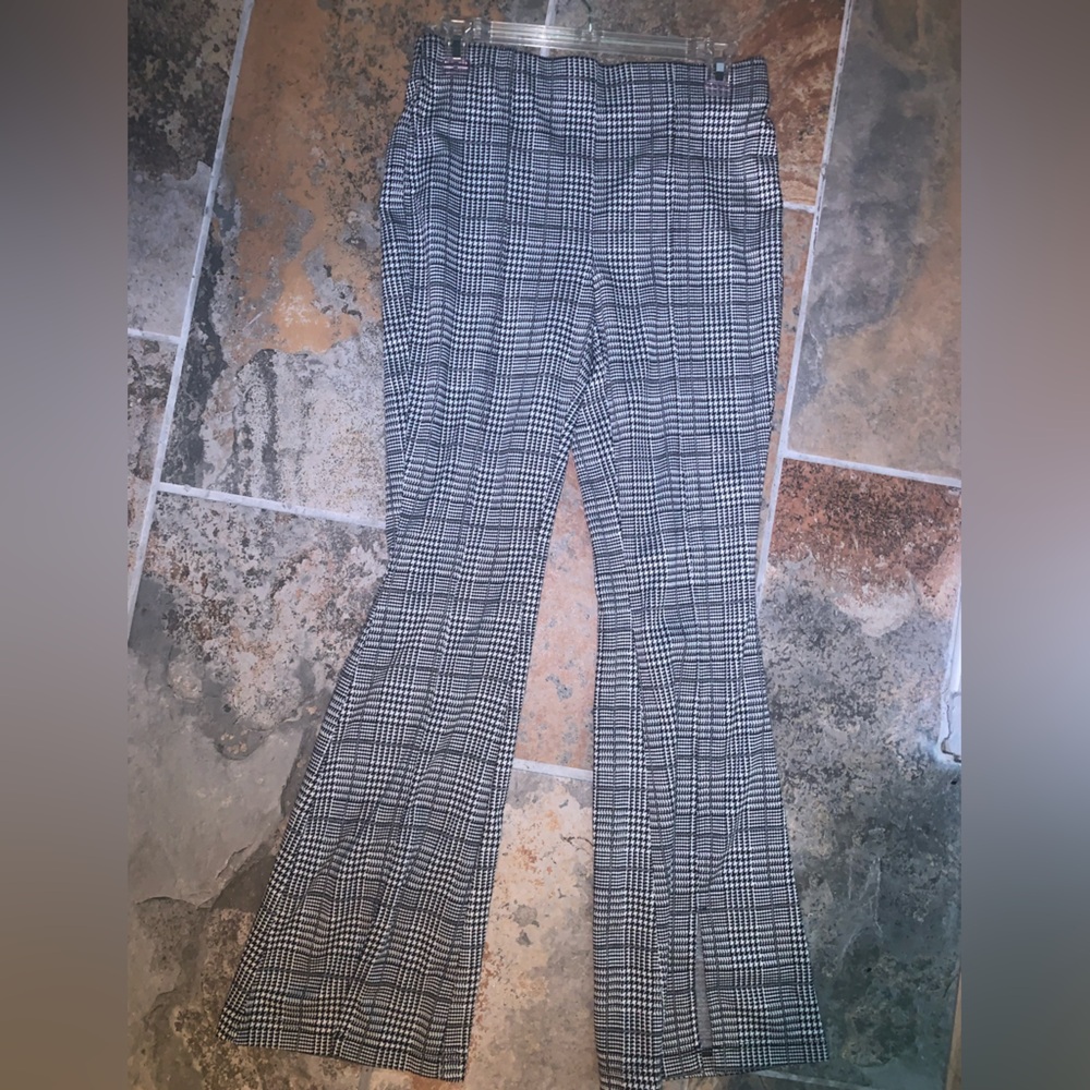 Cato Flared Plaid leggings/slacks